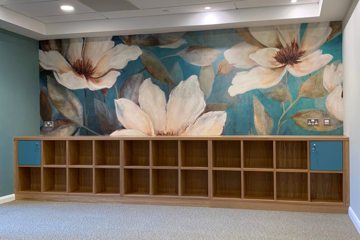 Fitted communal storage