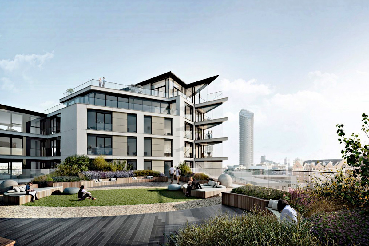 Lighterman Towers Roof Top