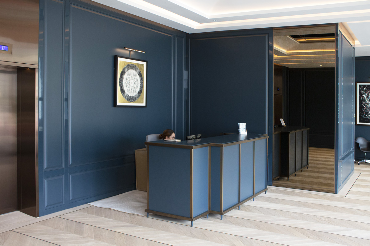 Lighterman Towers Concierge Area