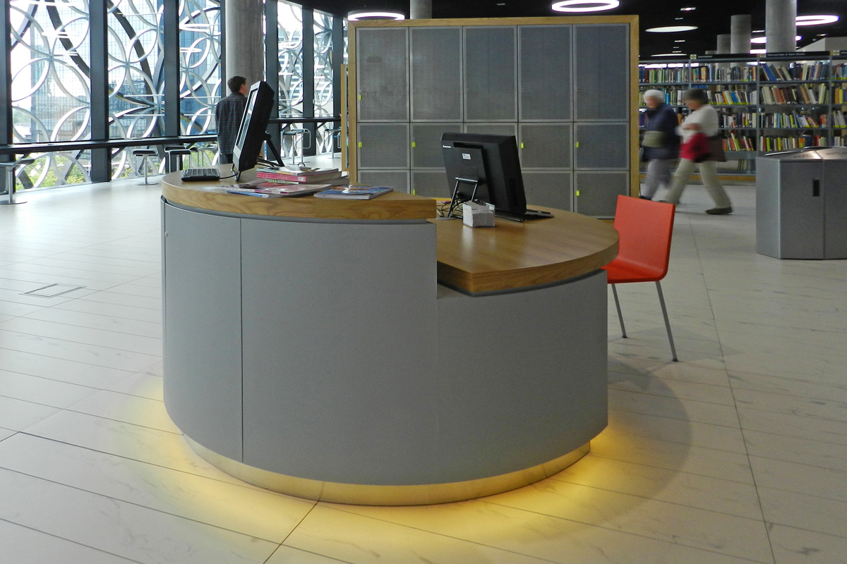 Split Level Information Pod