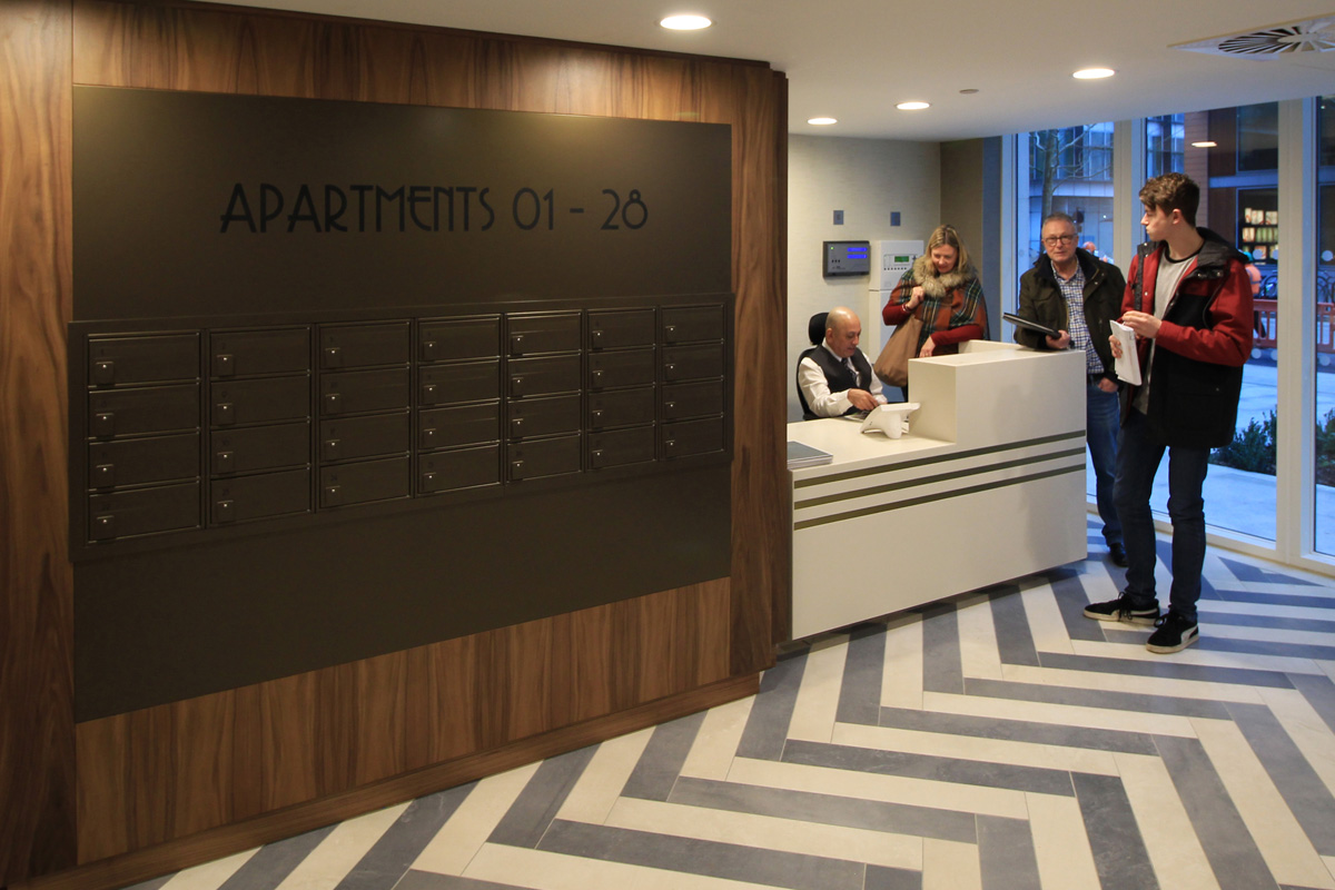 Paddington Exchange Concierge and Post Boxes