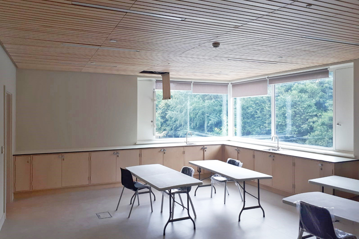 Classroom nearing completion