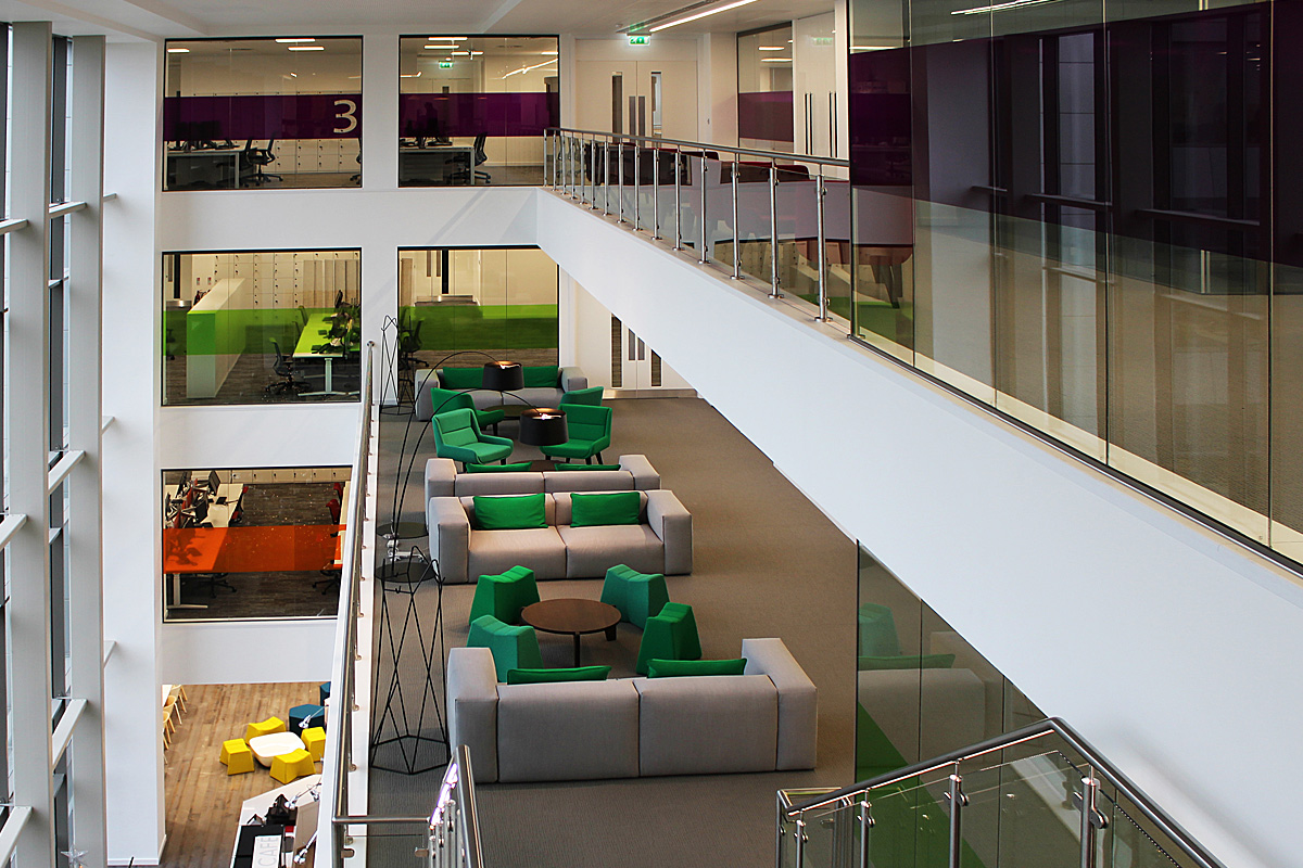 Volkswagen Financial Services, Main Staircase