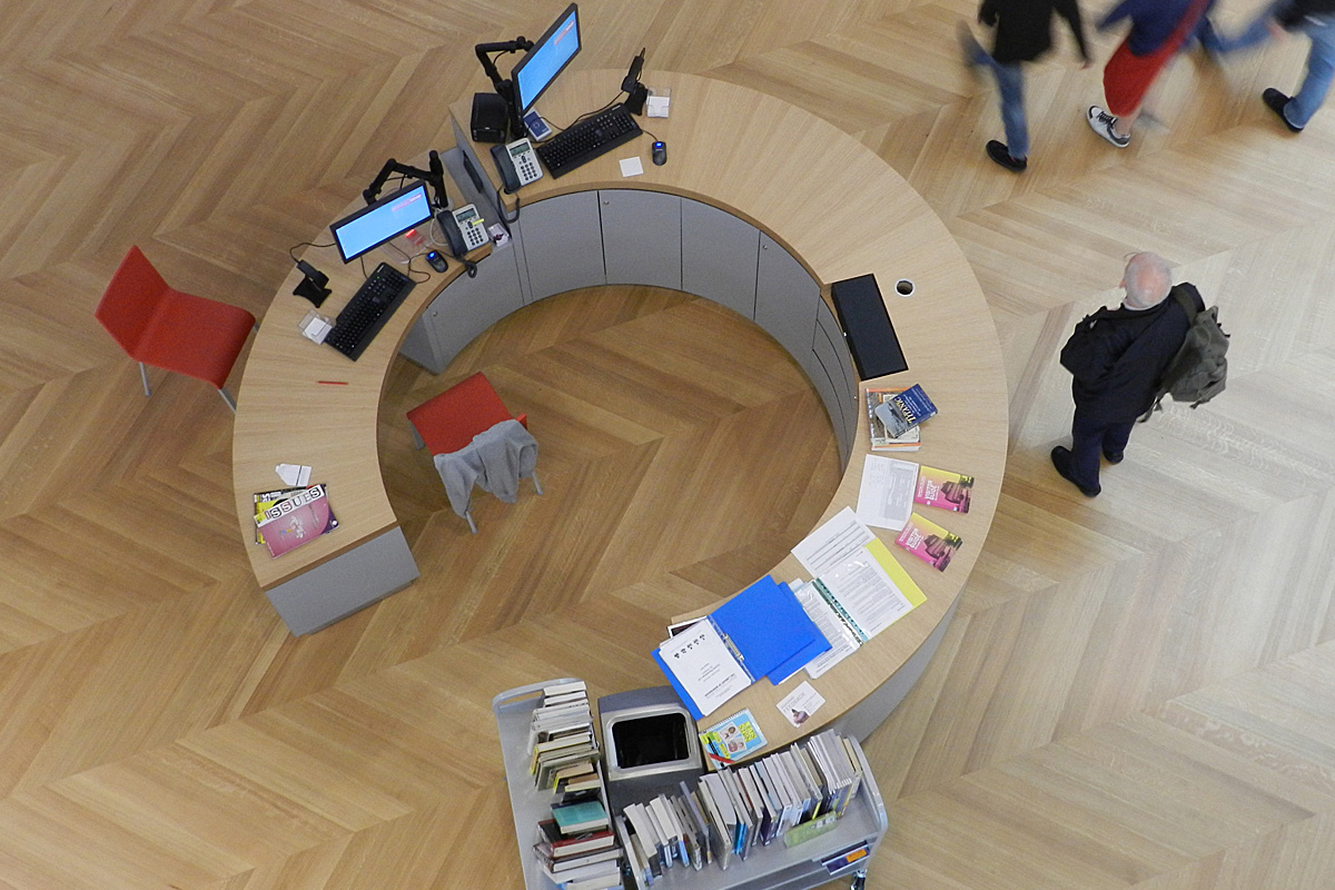 Library of Birmingham Information Services Counter